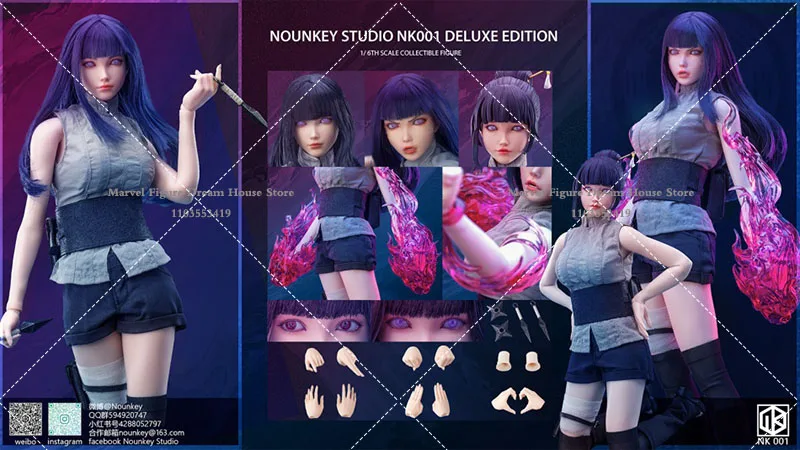 Nounkey Studio NK001 Scala 1/6 Da Collezione The Coser 12 pollici Soldato Femminile Action Figure Set Completo Modello Giocattoli per Regali Hobby