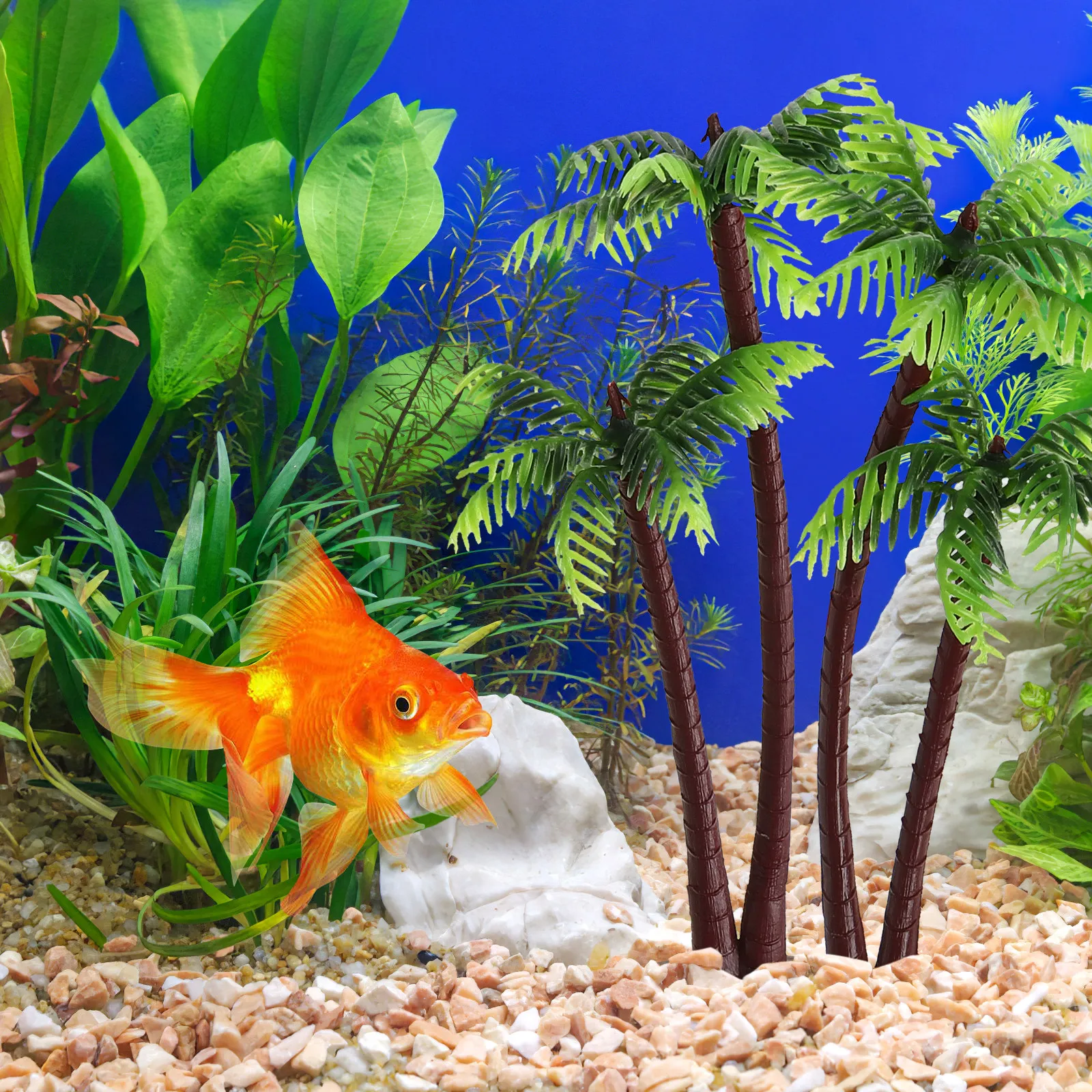 ต้นมะพร้าวพลาสติก 5 ชิ้น ตกแต่ - Aquarium Plant Guide บทวิจารณ์และราคา