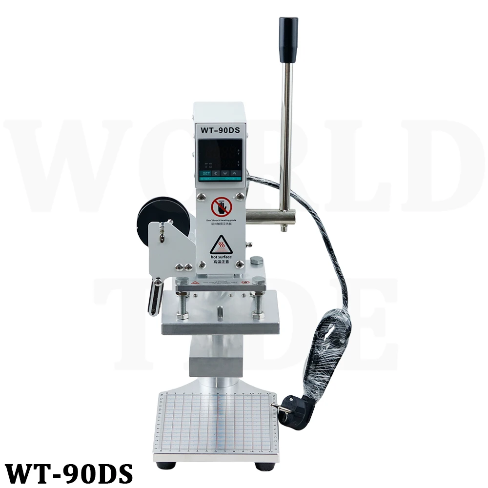 Desktop Small Manual Hot Stamping Machine Leather Hot Pressing and Stamping Machine Indentation and Branding Machine