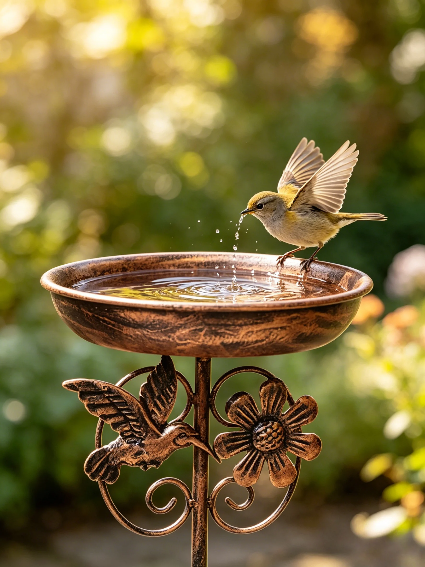 Vintage bakır rengi, beş ayakl - Wedding Fountain incelemesi ve fiyatı