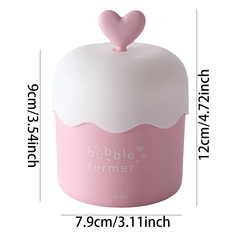 صانع الرغوة فقاعة العناية بالبشرة الجمال الوجه تنظيف رغوة جهاز كوب زجاجة المطهر أداة إزالة ماكياج الوجه #2