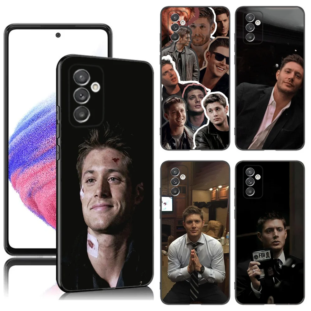 Celebrity D-Dean Winchester Phone Case For Samsung S24,23,22,30,21,10,9,Ultra,Plus,Lite,FE,5G Black Soft Case