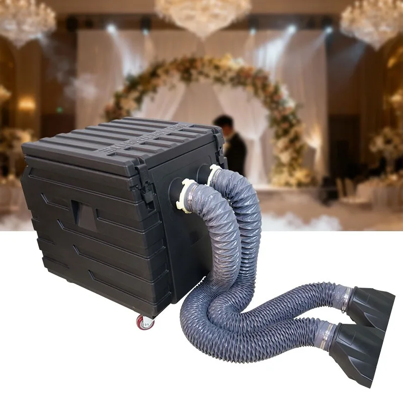 

Wholesale 6000W Dry Ice Fog Machine DMX 512 Remote Control Low Smoke 110V/220V British Plug for Wedding Party Club