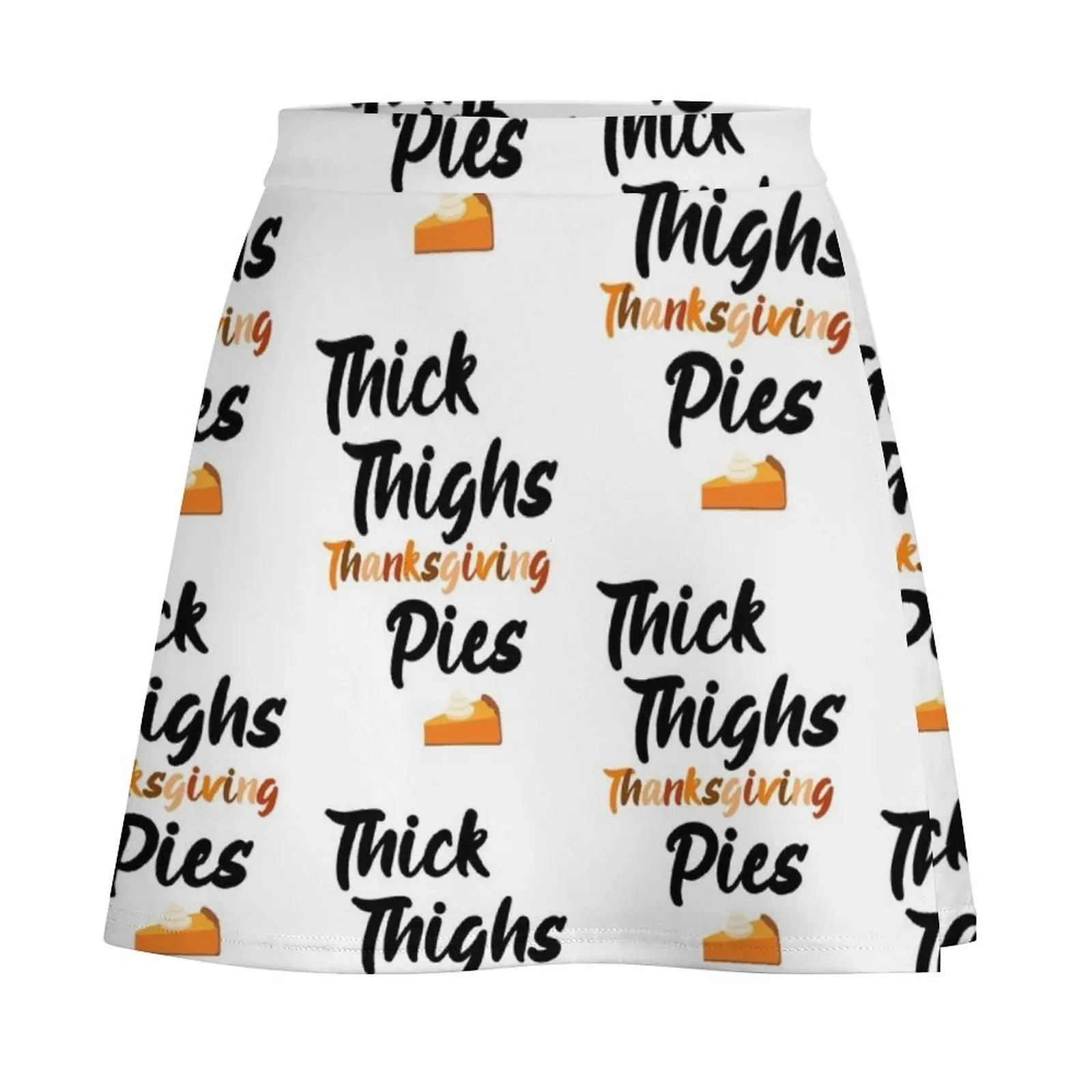 Thick Thighs and Thanksgiving Pies, Pumpkinspice Mini Skirt Miniskirt night club women new in external clothes Mini Skirt