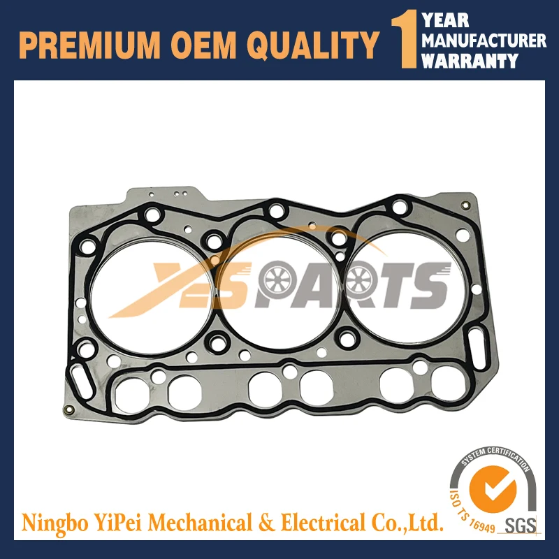 Cylinder Head Gasket for Yanmar 3TN68, 3TNE68 Engine