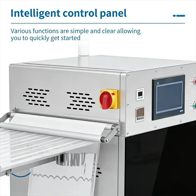 High Freshness Retention Electric Thermoforming Packing Machine and Food Vacuum Sealer Machine for Fresh Pork with Trays Packing