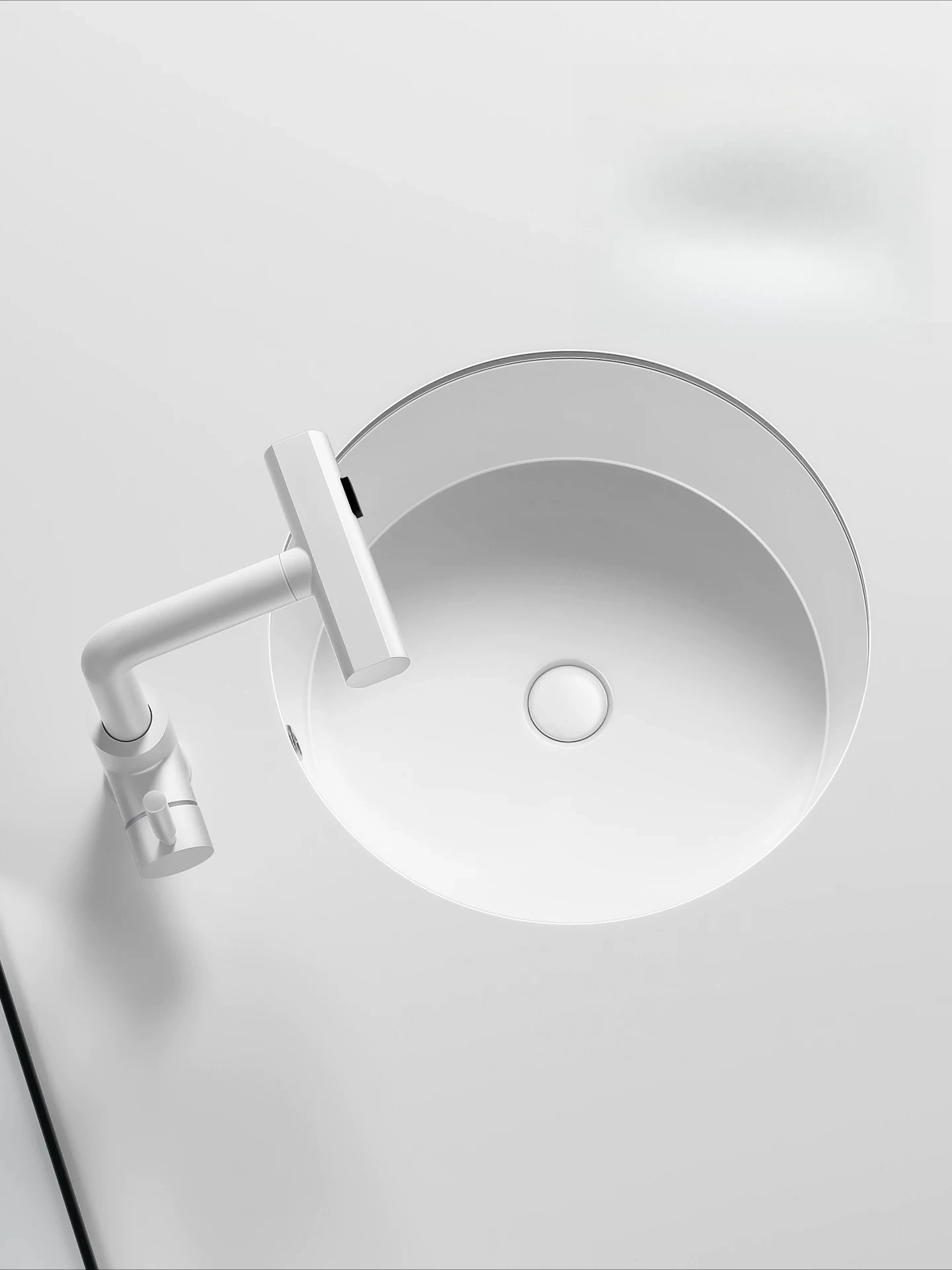 LMM ceramic wash basin embedded bathroom 10 inch 18 inch small size balcony wash basin