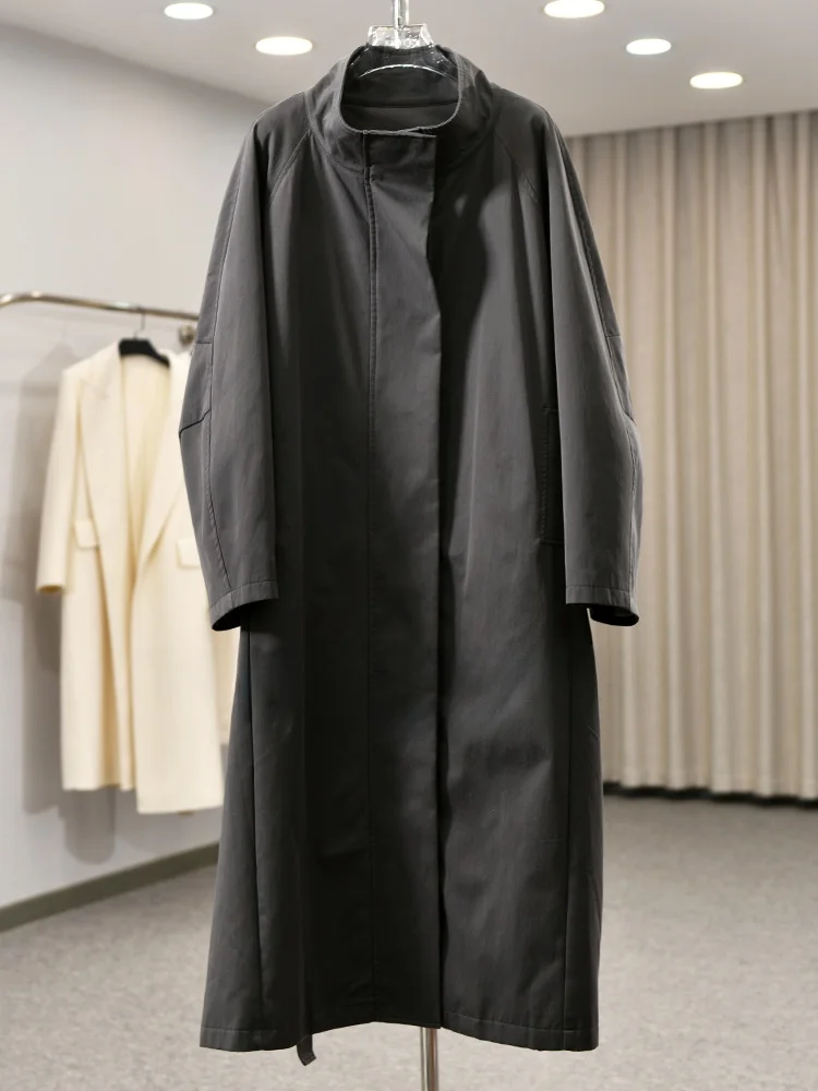 

Briti Sle High Faion Color Women's Autumn Winter New Sle Premium Feel Long Coat Korean Version Straight Cut