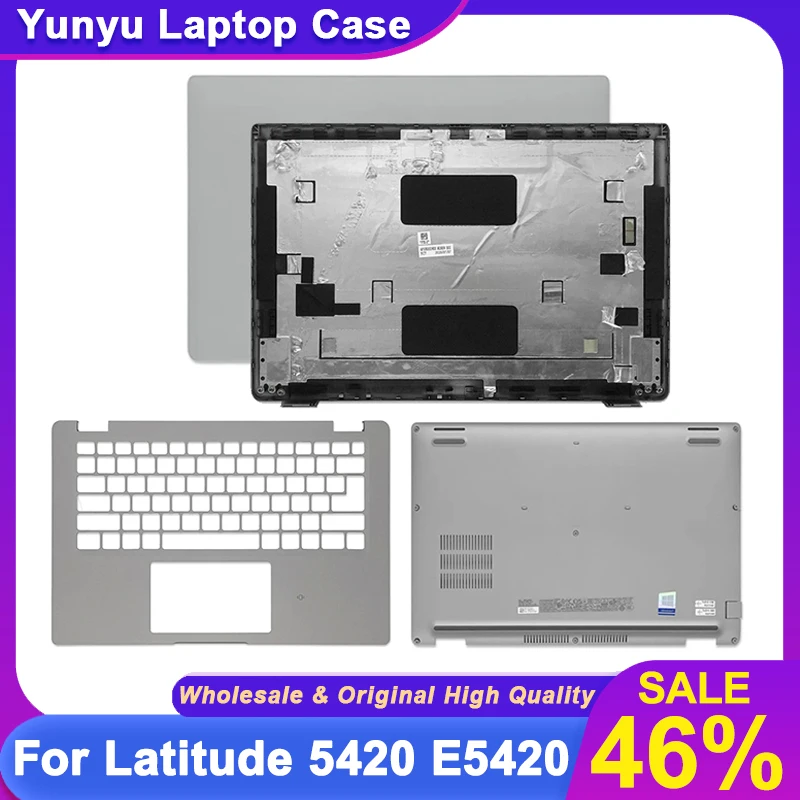 

New Laptop case for Latitude 5420 E5420 14" LCD Back Top Cover Palmrest Bottom Base Case replacement 0DW98X 063DTN A20695 A20697