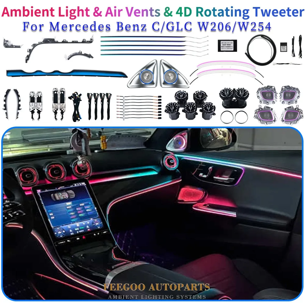 kit-d'eclairage-ambiant-interieur-de-voiture-rgb-64-couleurs-pour-mercedes-c-glc-w206-w254-lampe-d'ambiance-dynamique-symphonique-pour-les-aerateurs-et-les-haut-parleurs