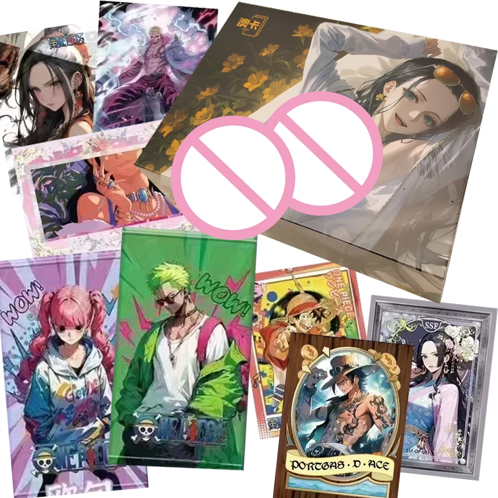

Adventure Anime One Piece Fashion Trend Hobby Collection Cards for Friends Cool Character Handsome Fluorescent Cards Toys Gifts