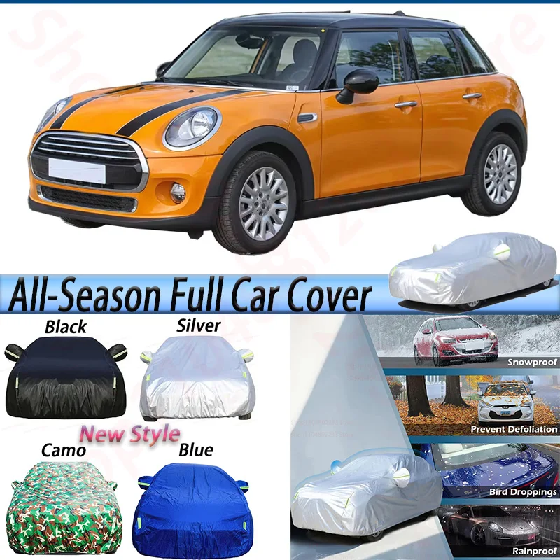 

Waterproof Car Cover Sun Rain Snow Scratch Resistant Cover For Mini Hatch R50 R53 R56 F55 F56 J01 F66 Hatchback 2001-2025
