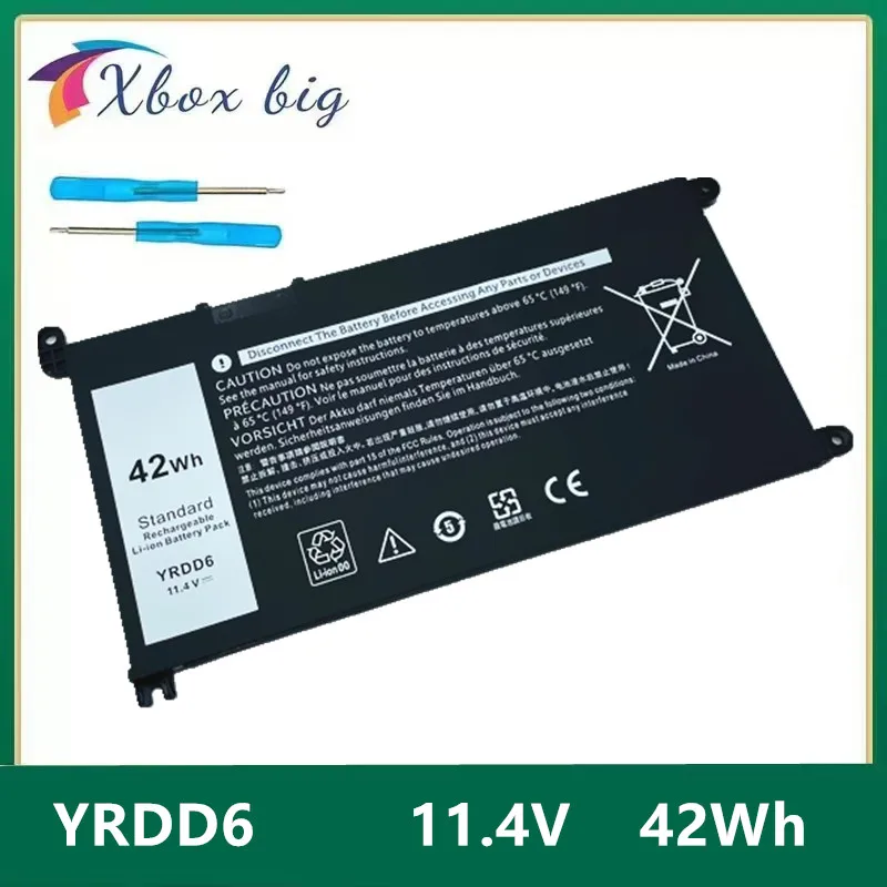 

YRDD6 Laptop Battery For Dell Latitude 3400 P120G P111G P90F Inspiron 5490 5491 5493 5498 5498 3400 5493 5590 5593 5584 P90F