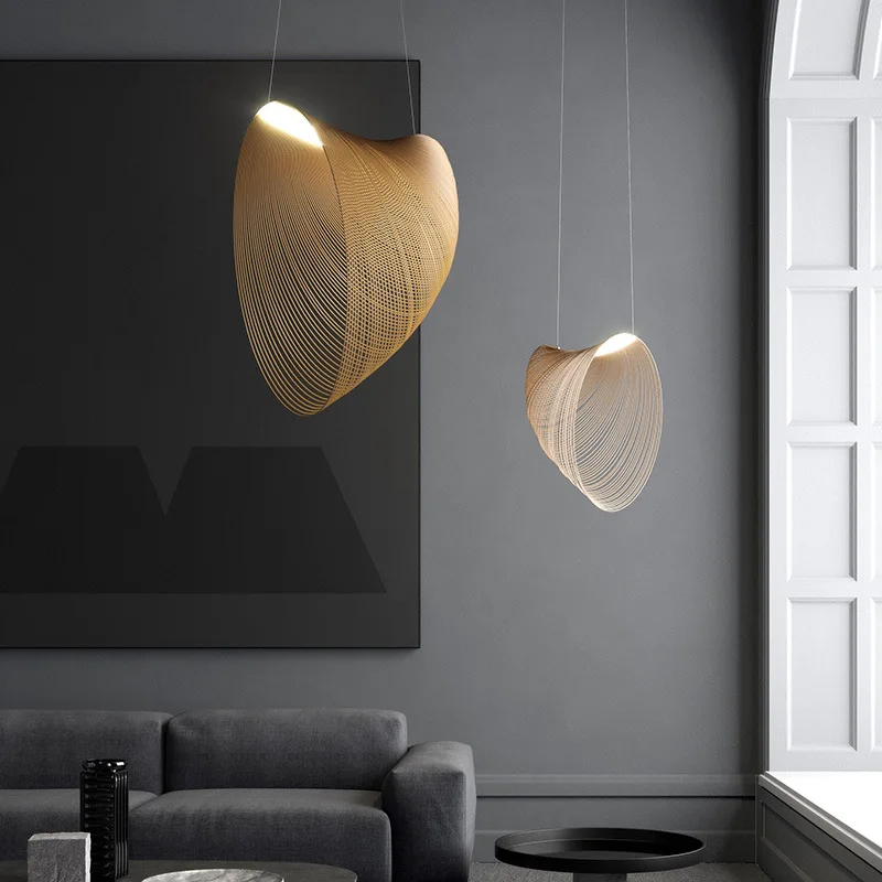 

Nordic modern LED living room chandelier 110V, 220V decoration interior restaurant, bed and breakfast cafe simple style lamps