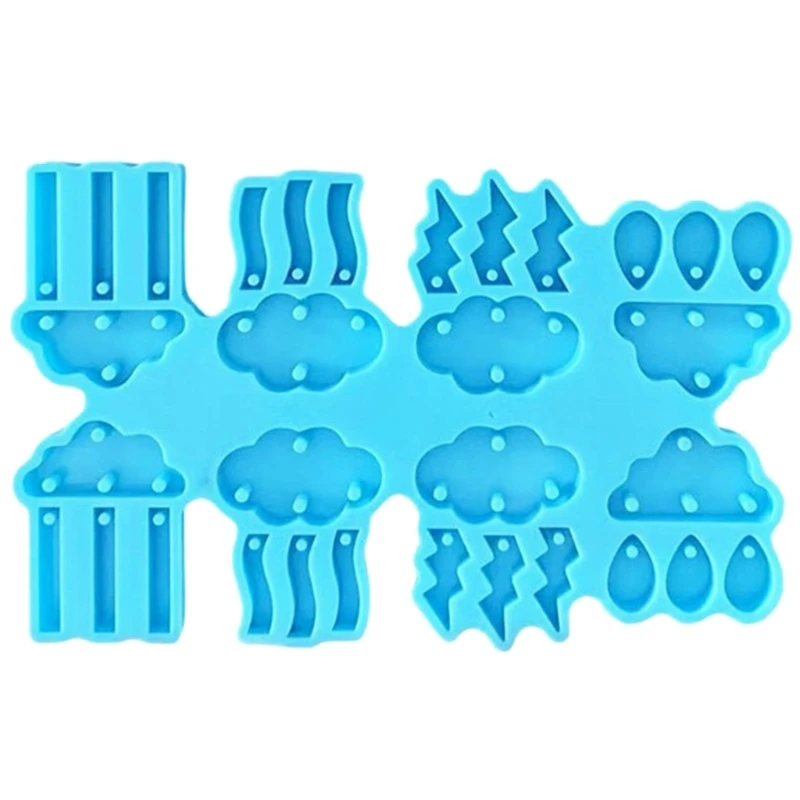 

Silicone Jewelry Resin Casting Mould Cloud Shaped Silicone Pendant Molds for DIY