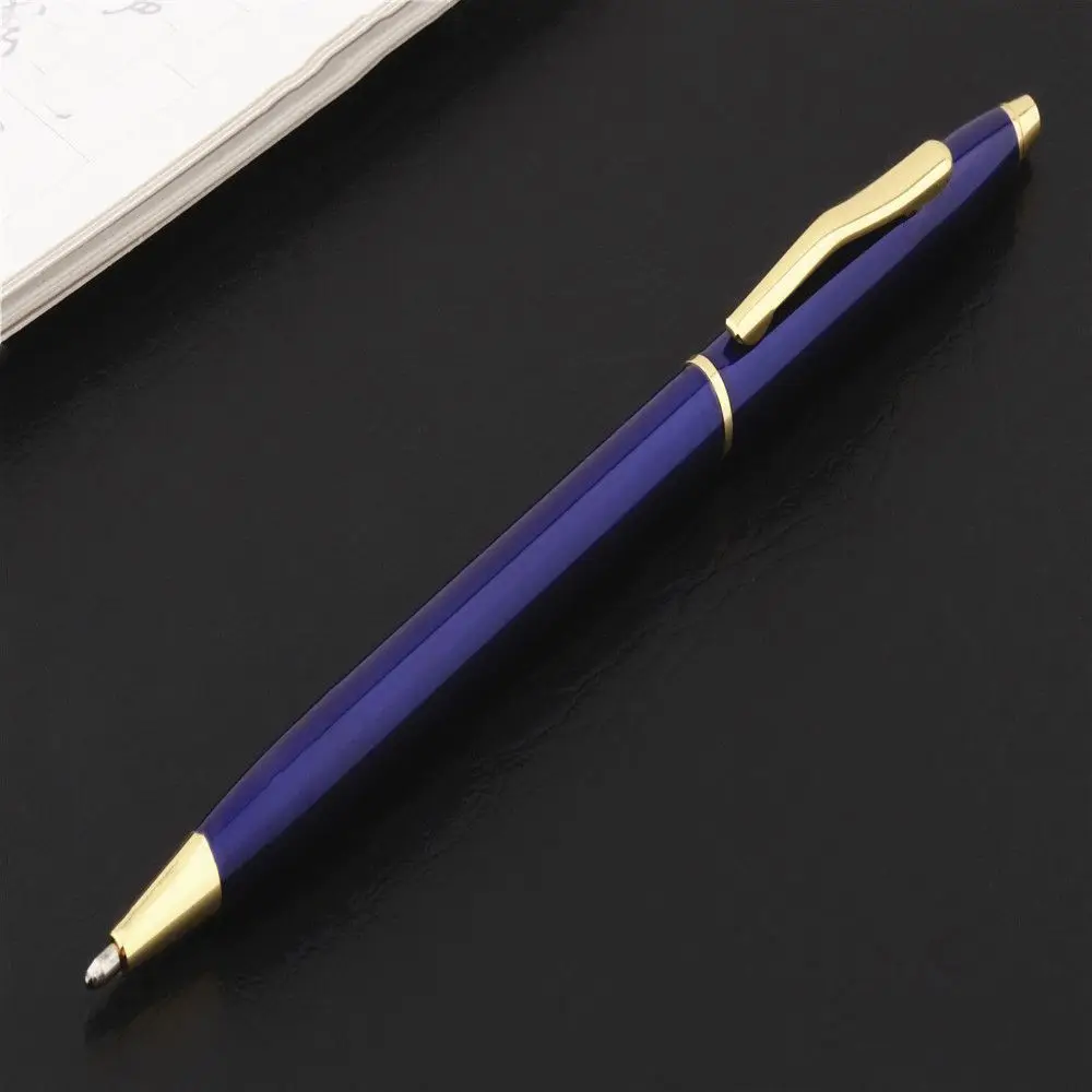 Super Durable Fast Drying Black Ink Writing Tools Stationery Business Kids Gift Ballpoint Pen Metal Pen Gel Pen Sign Pen