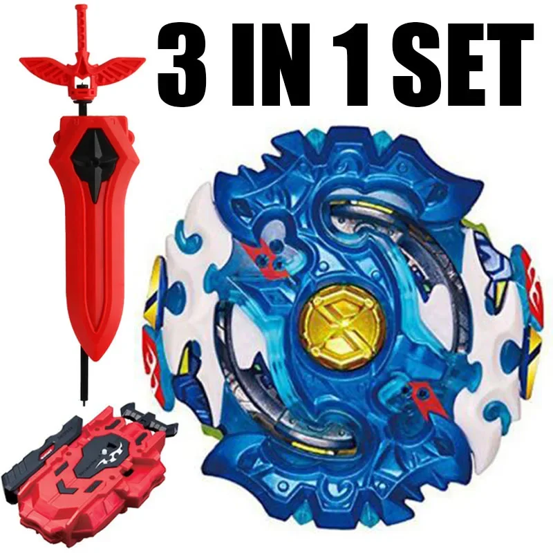 

B-X TOUPIE BURST BEYBLADE Spinning Top B-111 06 RARE Spriggan / Spryzen Requiem BOOSTER W/ NEW Sword LR Launcher