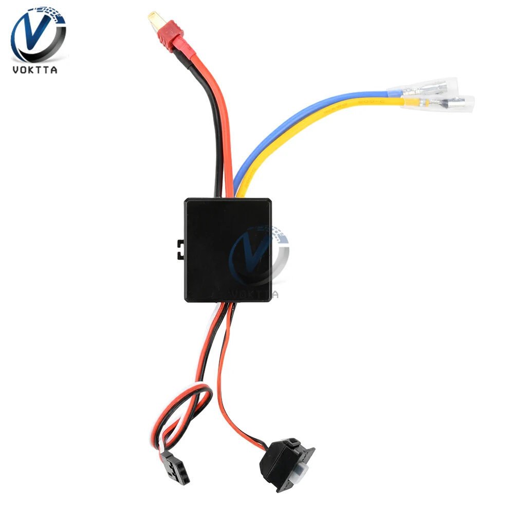 2-3S 60A ESC 브러시 전자 속도 컨트롤러 1060 RTR 6V/2A 방수 BEC 1/10 RC 축 SCX10 TRX4 D90 MST CFX EX86100