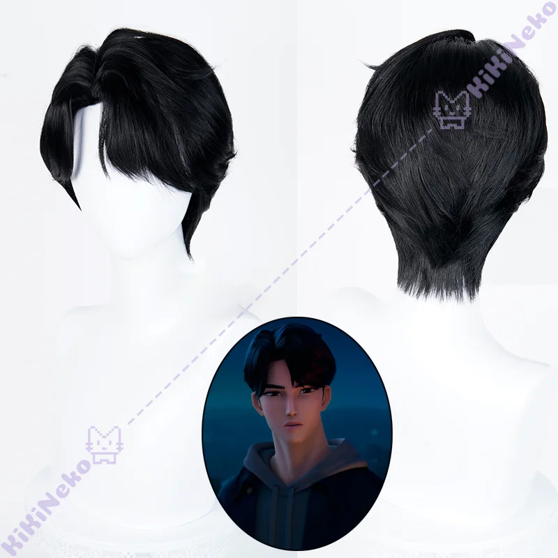 

Аниме KPop Demon Hunters Jinu Косплей Парик Saja Boys Jinu Парик Demon Servant Волосы Для Хэллоуина Взрослых Женщин Мужчин Реквизит