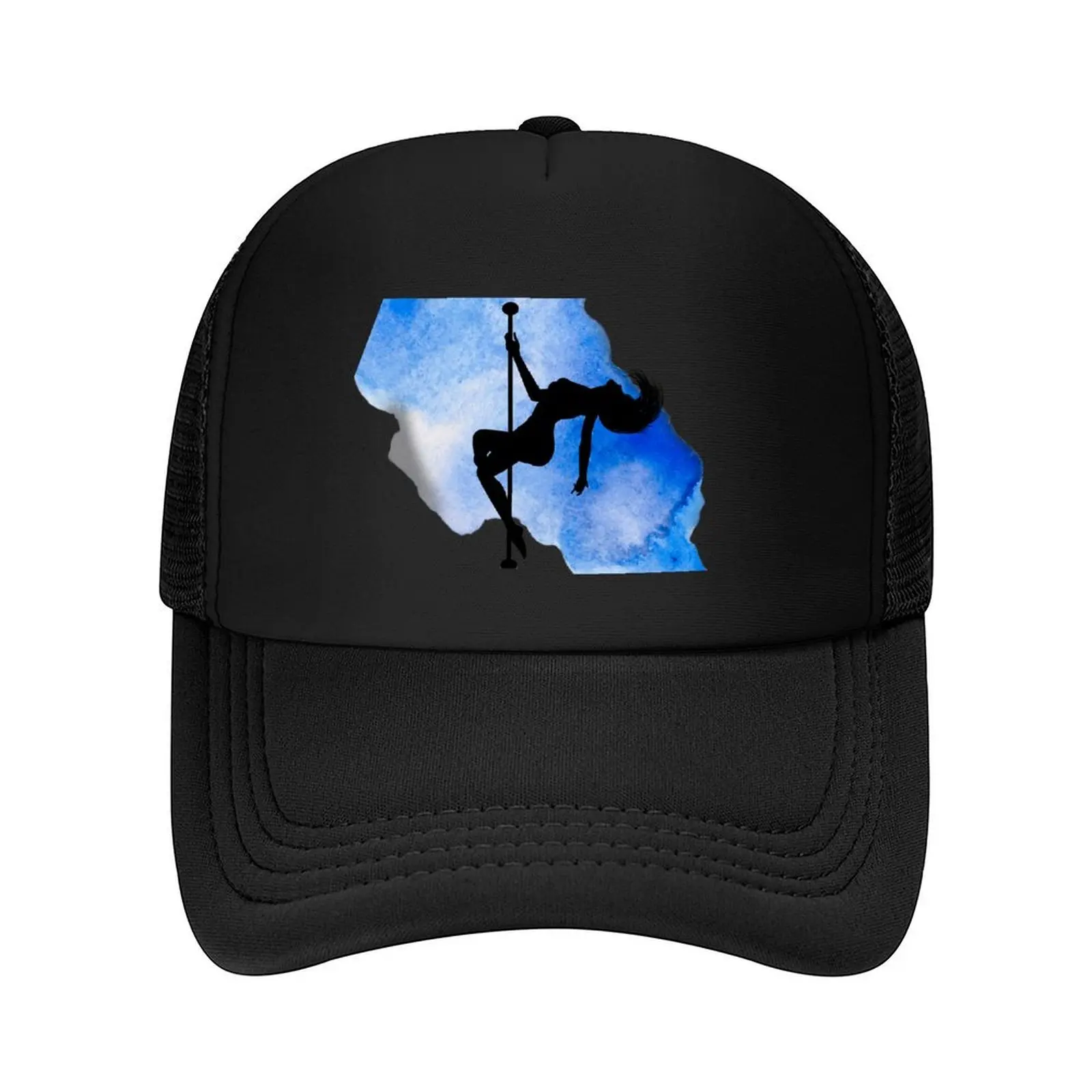 

In Blue Splash - бейсбольная кепка Poledance art, шляпа для гольфа, кепка Snapback, каска, забавные шапки для девочек и мужчин