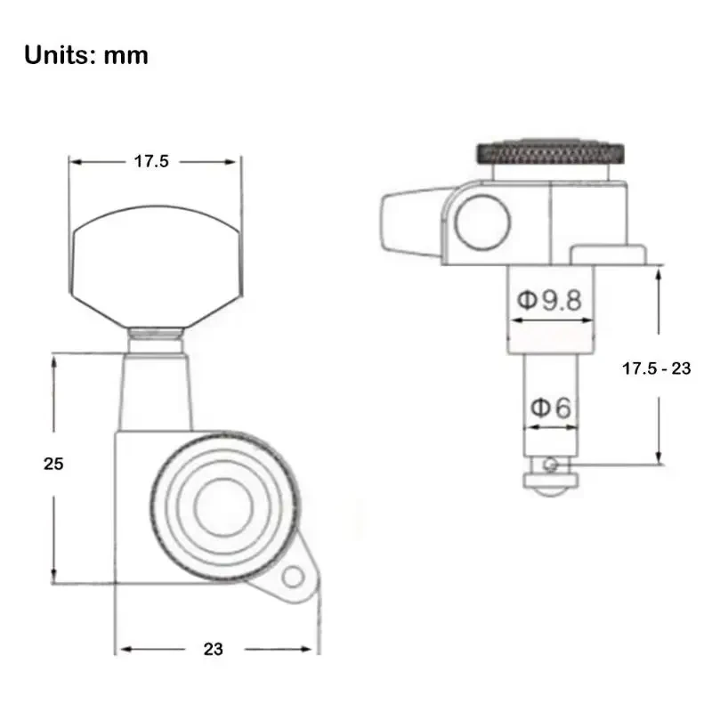 Thumbnail 2 - #33 Latest Guitar Tuning Pegs Offers