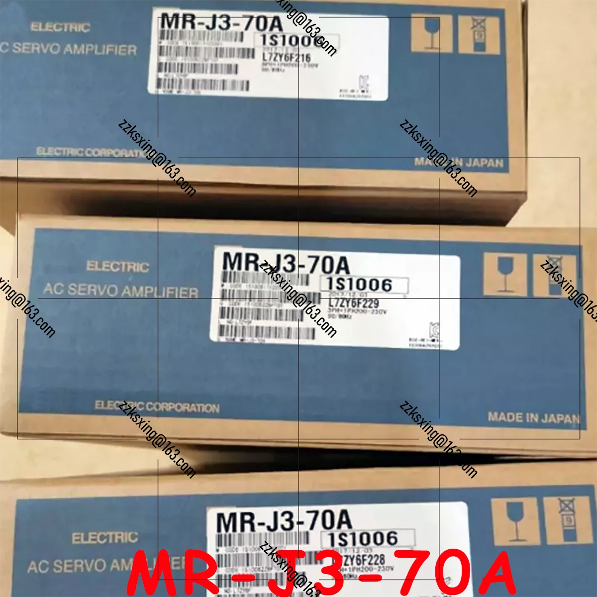 Brand New MR-J3-70A  Original In Box AC Servo Driver