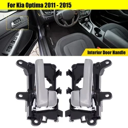 Car Interior Inside Door Handle Front Rear Left Right Chrome Fit For Kia Optima 2011 2012 2013 2014 2015 82610-2T000 82620-2T000