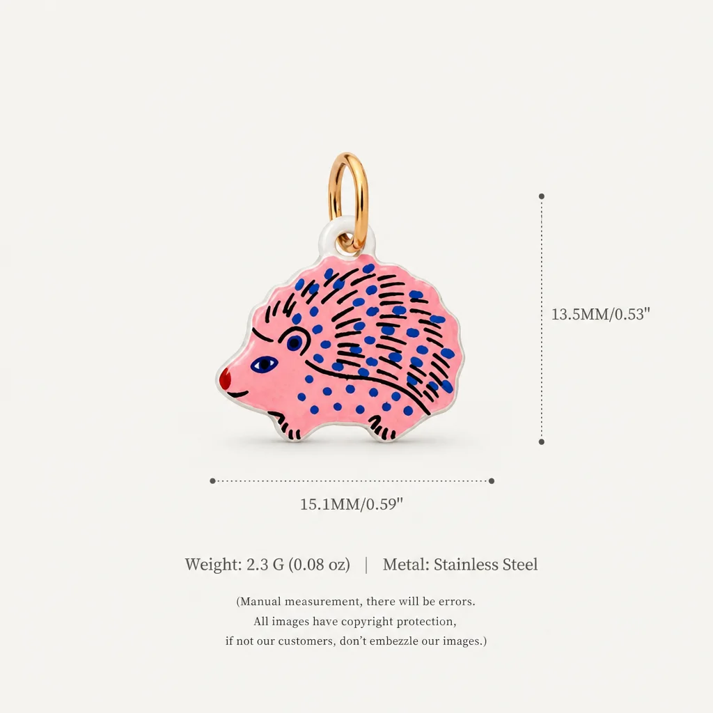 316 Edelstahl Wasserdicht Farbbeständig Einfache Neue Avocado-Erdbeer-DIY-Anhänger Charms Schmuckherstellung – Detail 4