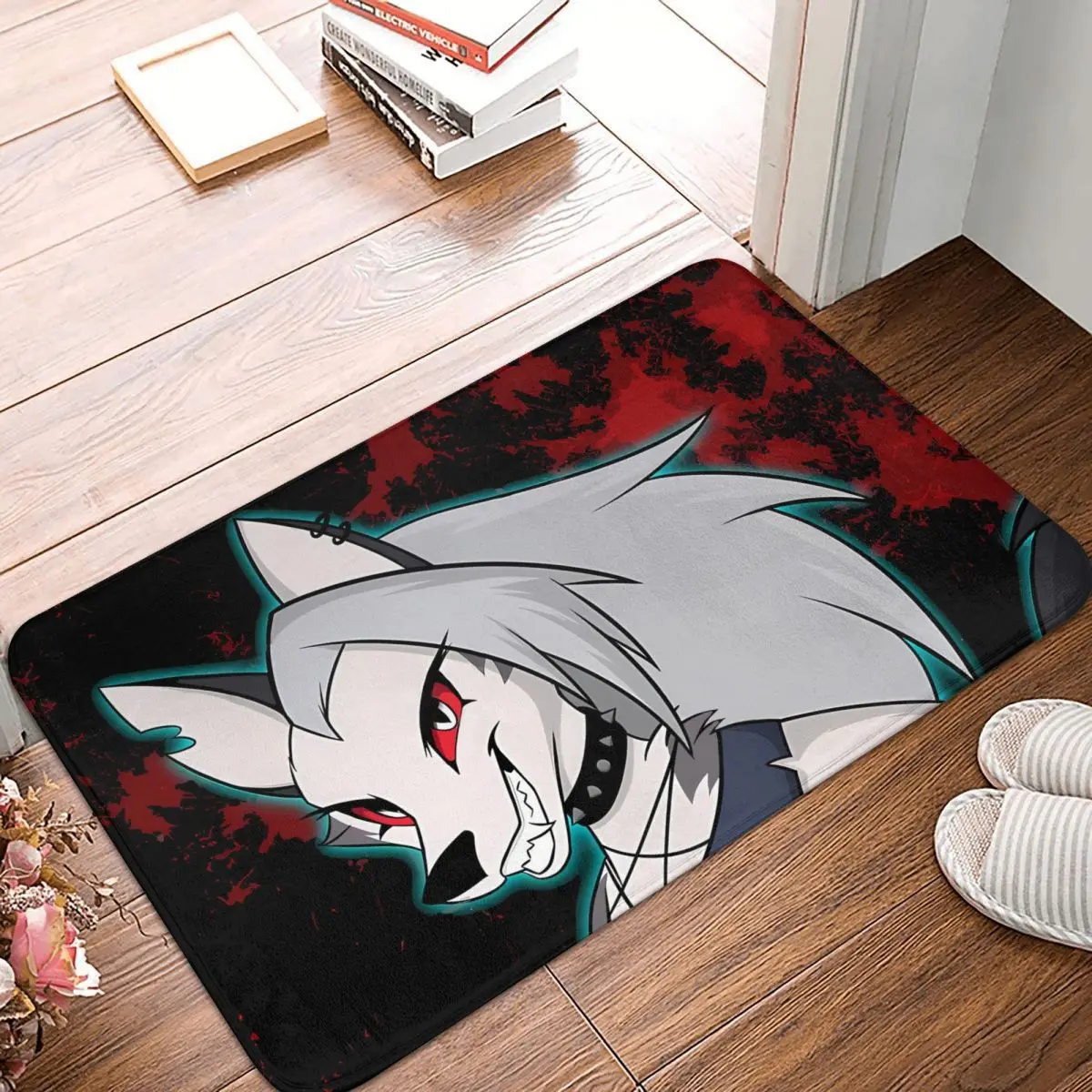 Helluva Boss Cartoon Bedroom Mat Cool Loona Doormat Kitchen Carpet Entrance Door Rug Home Decor