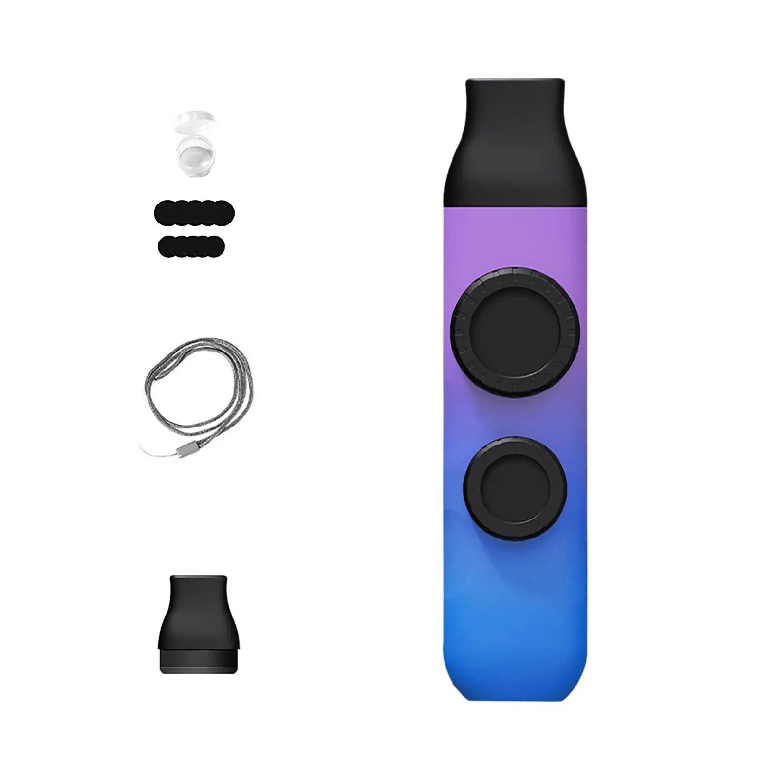 Kazoo Flute with Extra Mouthpiece Portable Double Membrane Musical Instrument for Adults and Kids Guitar Accompaniment
