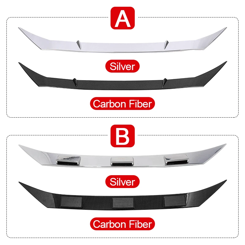 For Toyota RAV4 2019 2020 2021 2022 2023 2024 RAV 4 XA50 Hybrid Car Front Grille Grill Hood Engine Cover Trim Accessaries