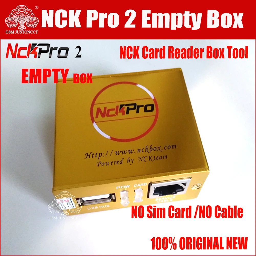 2024 New NCK Pro PRO2 Empty Box  (NO Have Sim Card Or Cable is Card Reader TOOL )