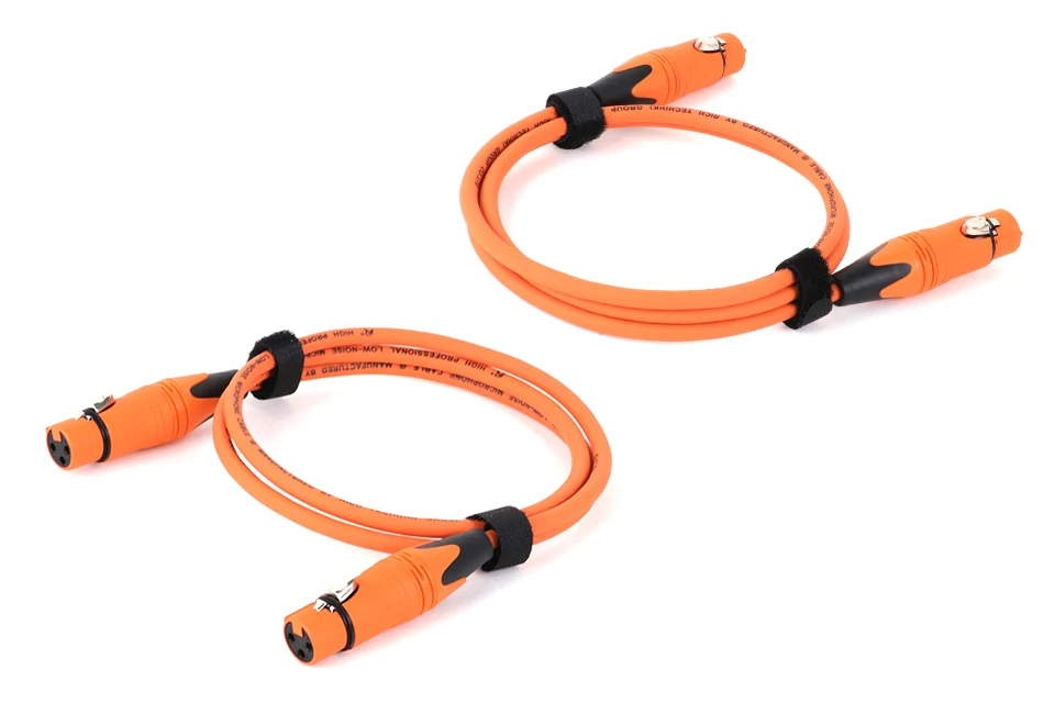 0,3–15 m, 1 x XLR-Buchse auf Buchse, 3-poliges XLR-Buchse auf Buchse, buntes Mikrofon, Mikrofonkabel für Audio- und Soundausrüstung – Detail 6