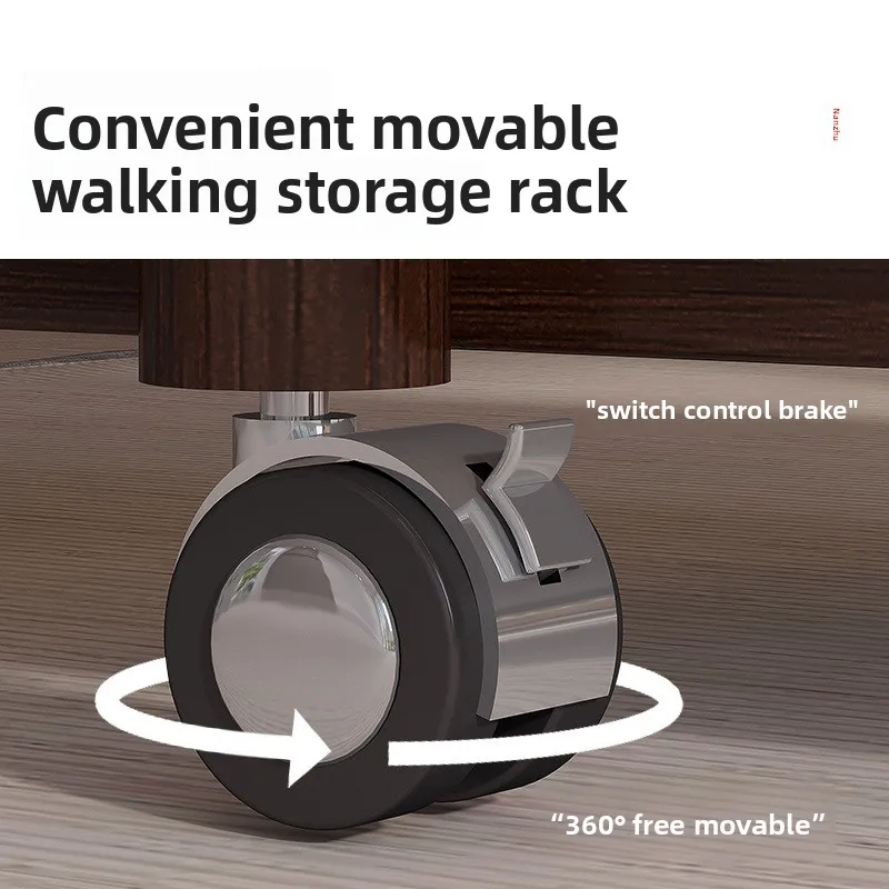 Removable Coffee Table Light Luxury High Sense Living Room Home Shelf Sofa Side Side Cabinet Coffee Table Side Table image 4