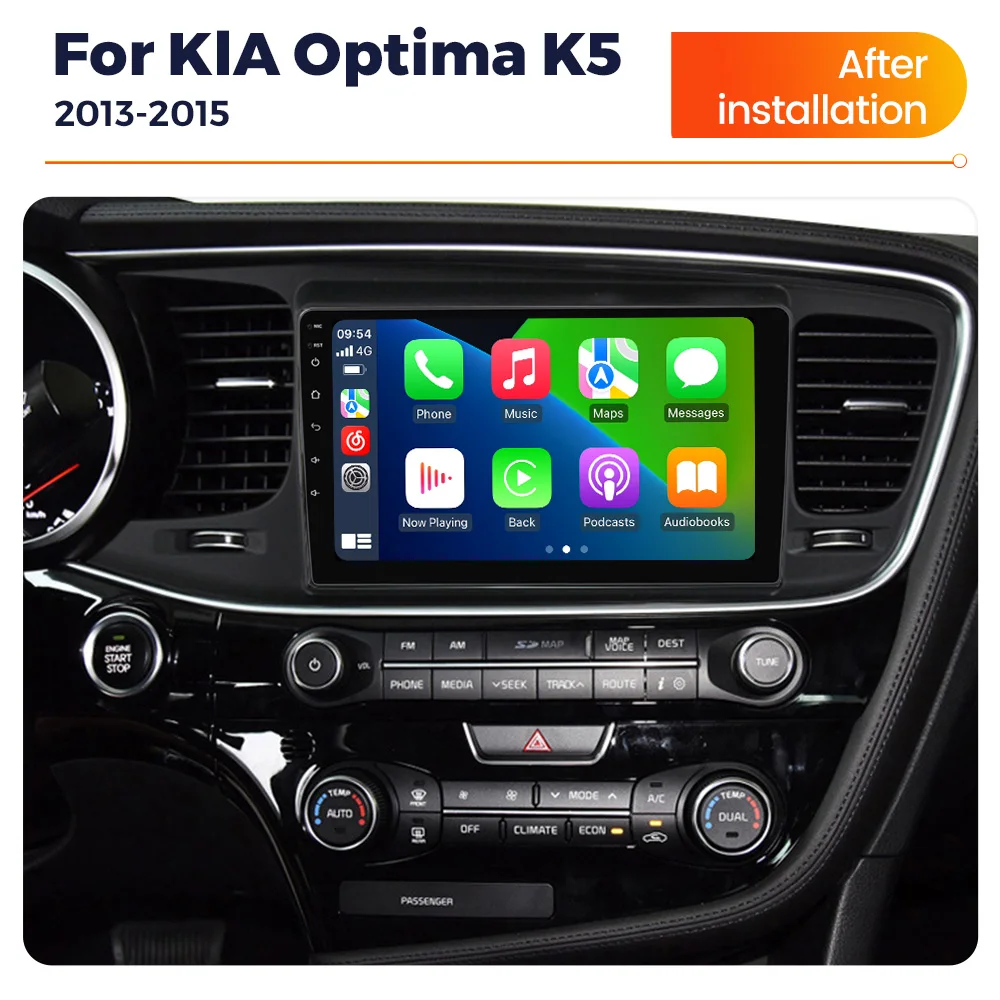 NaviFly 7862S Android 12 All In One Car Video Intelligent System For KIA Optima K5 2013 - 2015 8G 256G Built In Carplay Auto DSP