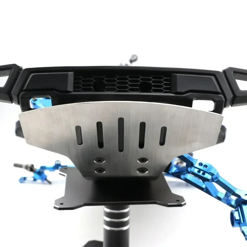 

Stainless Steel Front and Rear Chassis Armor Protector for Trxs Slash 2WD 1/10 RC Car Upgrade Parts Accessories