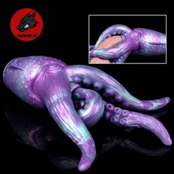 Silicone Pocket Pussy Stroker Octopus Male Masturbator Fantasy Lifelike Textured Vagina Anus Prostate Massage for Penis Training