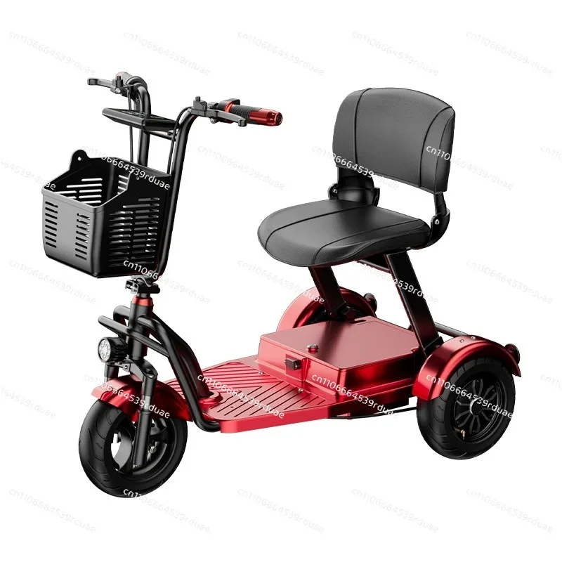 

Elderly scooter electric tricycle battery car can lift rechargeable battery folding portable adult motorcycle