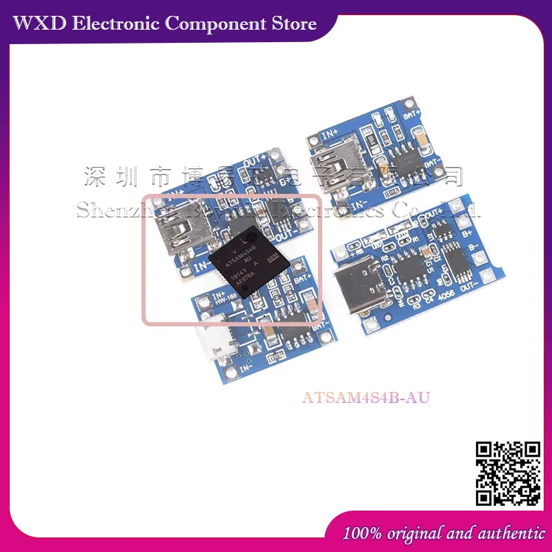 ATSAM4S4B-AU ATSAM4S4BA-AU Capa de silicone