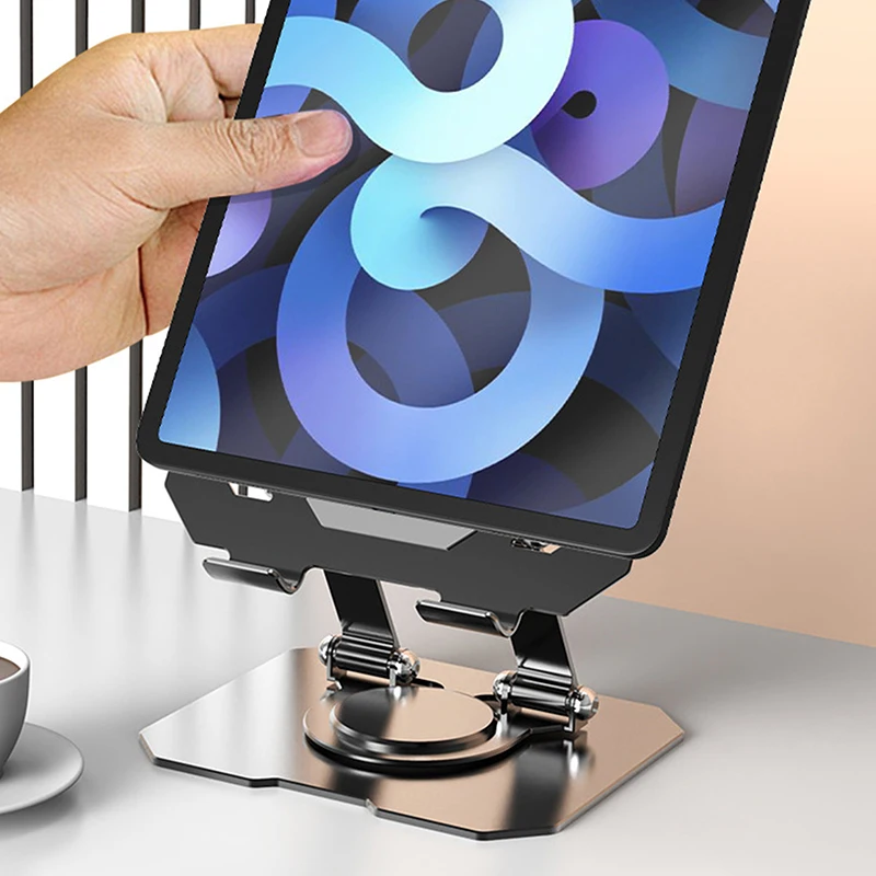 360° Multi-function Rotating Folding Desktop Bracket For Tablets Phones Universally Compatible With Most Phones