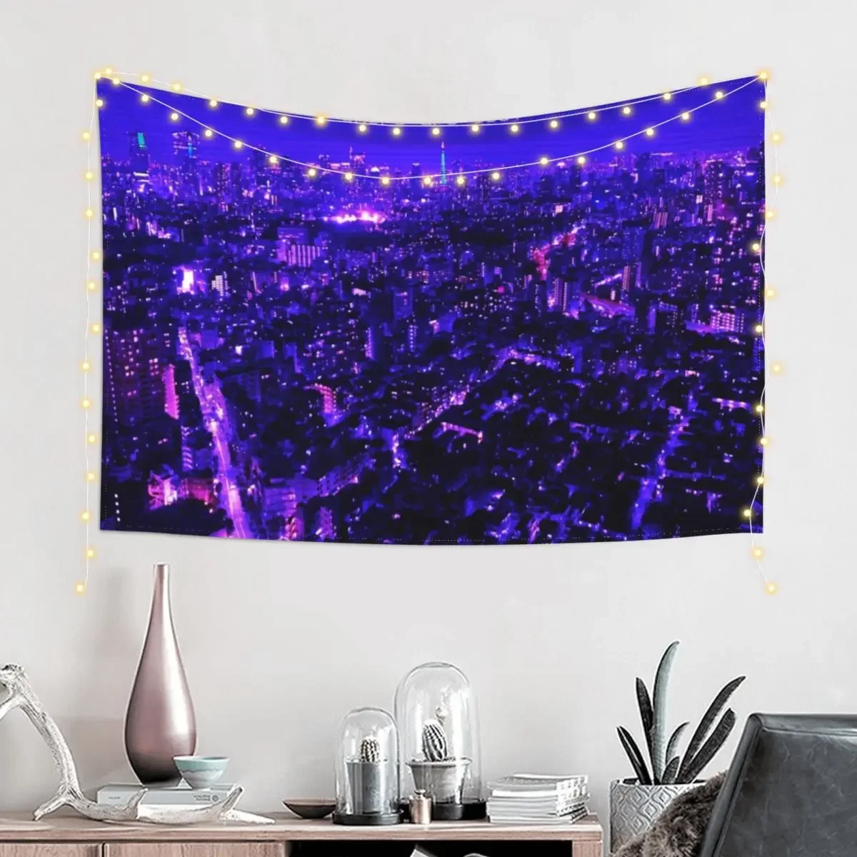 Where Are You? Lost in Translation Vaporwave Aesthetic Tapestry Room Decor Home Decorating Tapestry