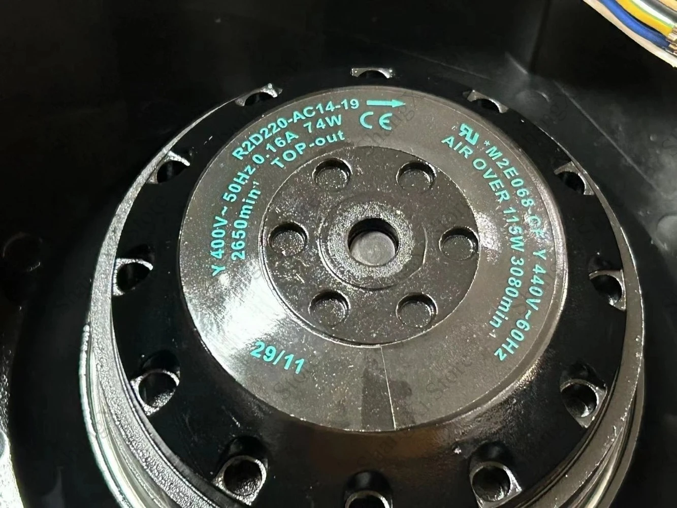 1PC Brand New R2D220-AC14-19 AC400V 74W Φ220MM Cooling Fan R2D220AC1419 Fast Delivery