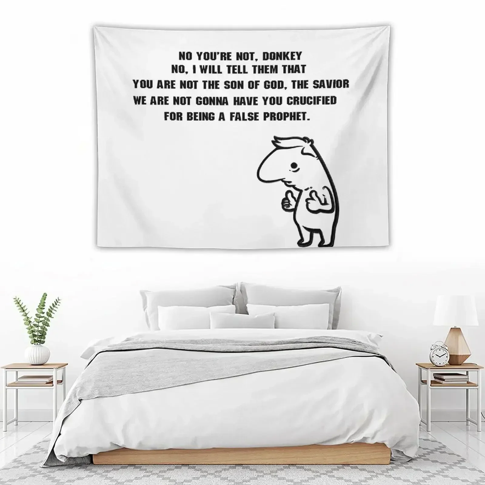 

Look at my Stigmata, I know I'm the son of God Tapestry Wall Art Nordic Home Decor Wall Decor Outdoor Decor Tapestry