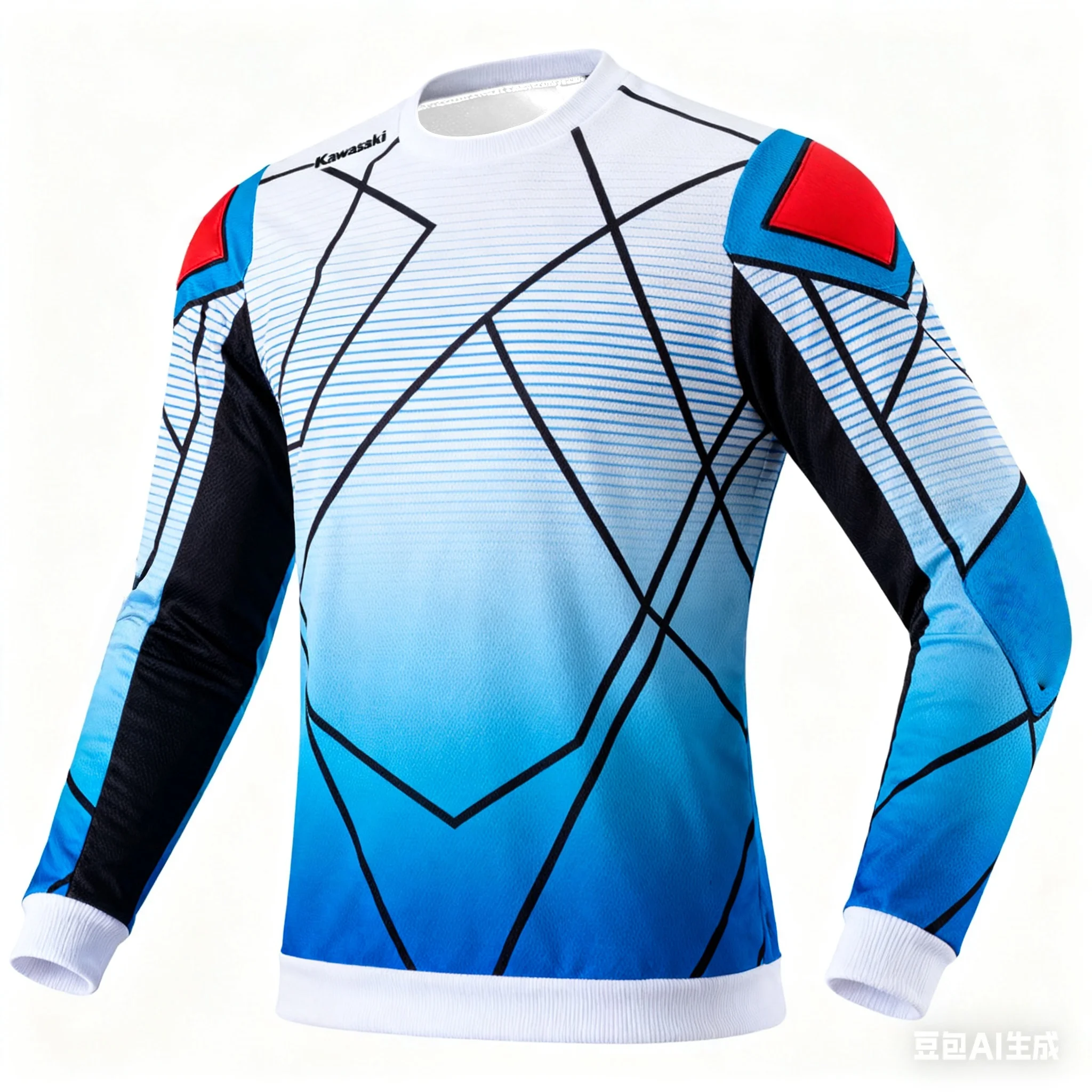 

Классический трикотаж с длинными рукавами с принтом Honda для внедорожных мотоциклов и горных велосипедов на открытом воздухе, экстремальных видов спорта