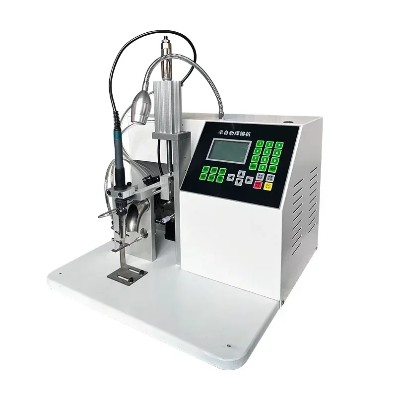 Semi Automatic Soldering Station Pedal Type Soldering Machine for Power Plug USB Charging Cable 220V 150W Welding Equipment