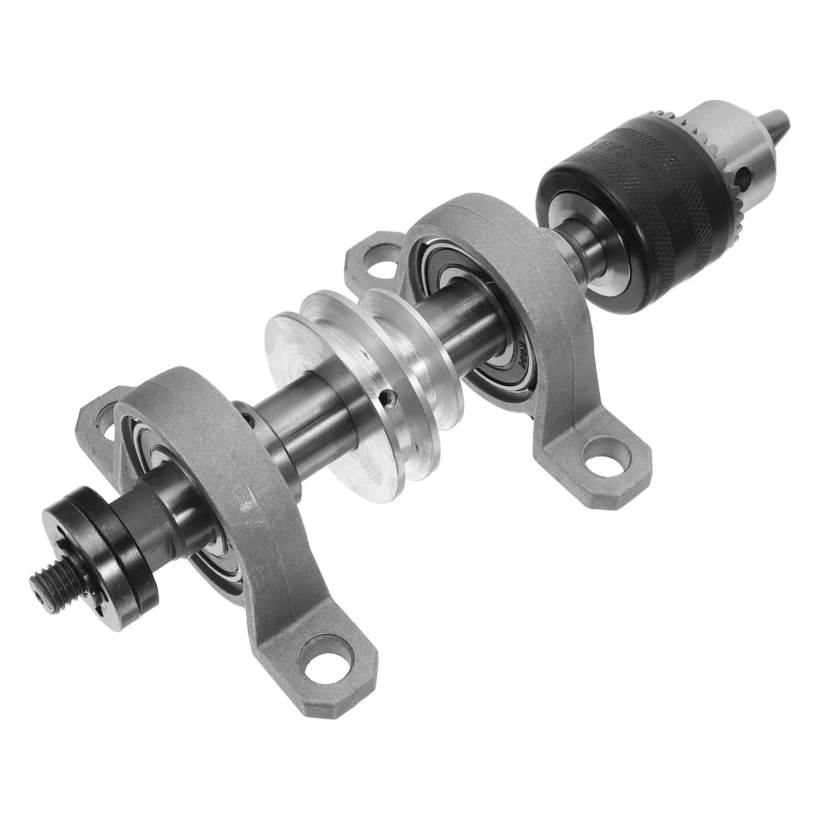 

1Set Woodworking Spindle Bearing Seat with Precision Engineering for Lathe Chuck Drill Machine Spindle Assembly Replacement