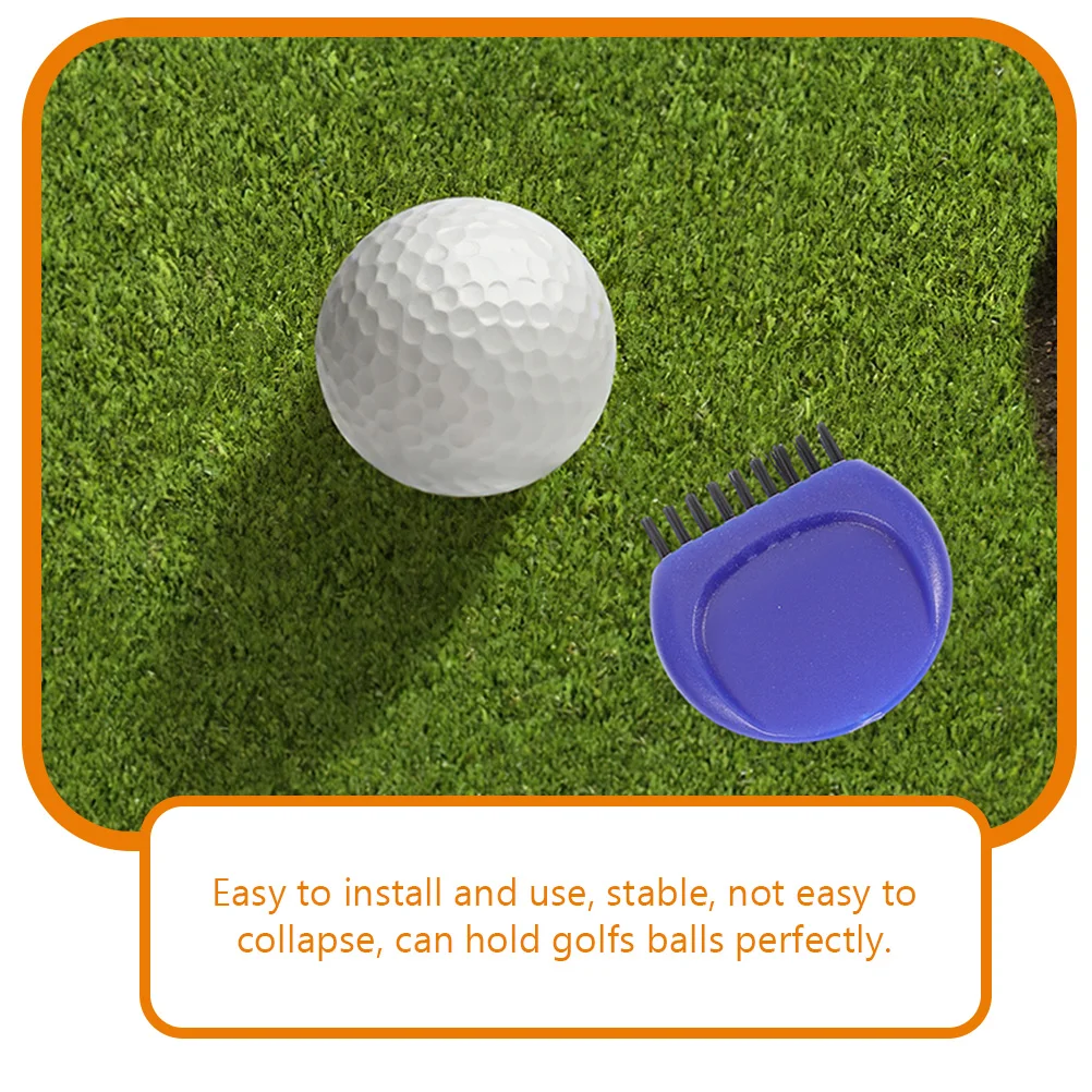 

8 Pcs Sports Golf Club Brush Replaceable Golfs Plastic Ball Accessory Brushes for Cleaning Equipment