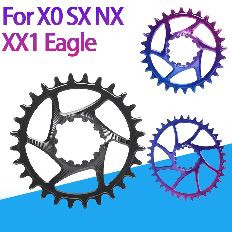 

PASS QUEST Direct Mount chainring 3mm Offset For SRAM X0 SX NX XX1 XX X1 Eagle 3 bolt Narrow Wide chain ring Mtb Bike Chainwheel