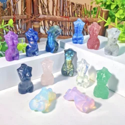 1PC-5PCS Random Model Natural Crystal Carving,Gemstone Jewelry,Glitter,  Birthday gift, Women gift, Girlfriend gift