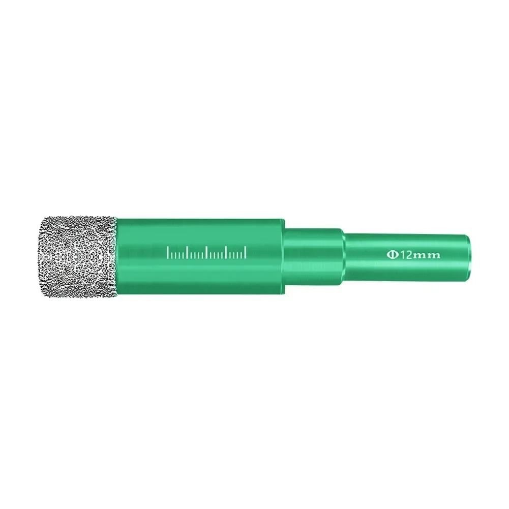 5-16mm Hexagonal Shank Brazed Dry Ceramic Tile Drill Bit Marble Granite Vitrified Tile Hole Opener Diamond Drill Bit Hole Saw